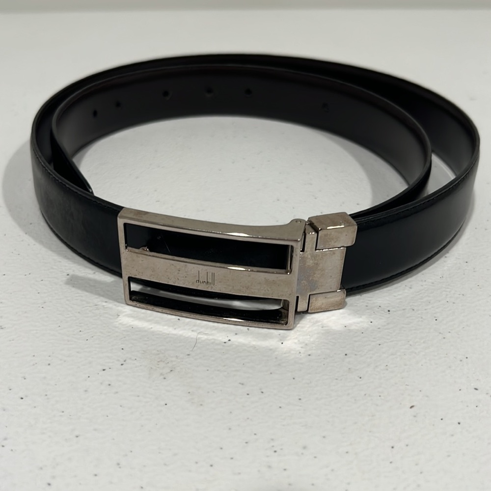 Dunhill men leather belt